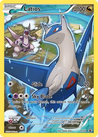 Latios (Full Art Promo) XY79 Holo Promo XY Promo Pokemon