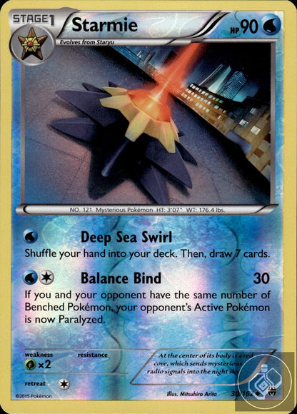 Starmie 30/162 Uncommon BREAKthrough Pokemon Reverse Holo