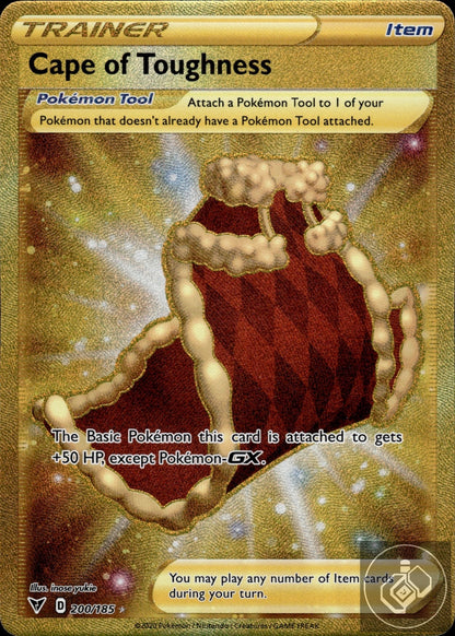 Cape of Toughness 200/185 Secret Rare Vivid Voltage Pokemon