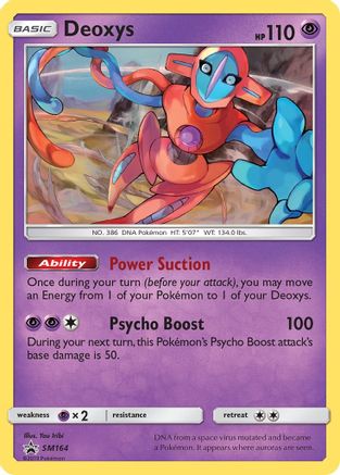 Deoxys - SM164 Holo Promo Sun & Moon Promo Pokemon