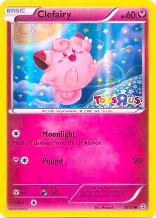 Clefairy 050/083 Holo Promo Miscellaneous Cards & Products Pokemon Holo