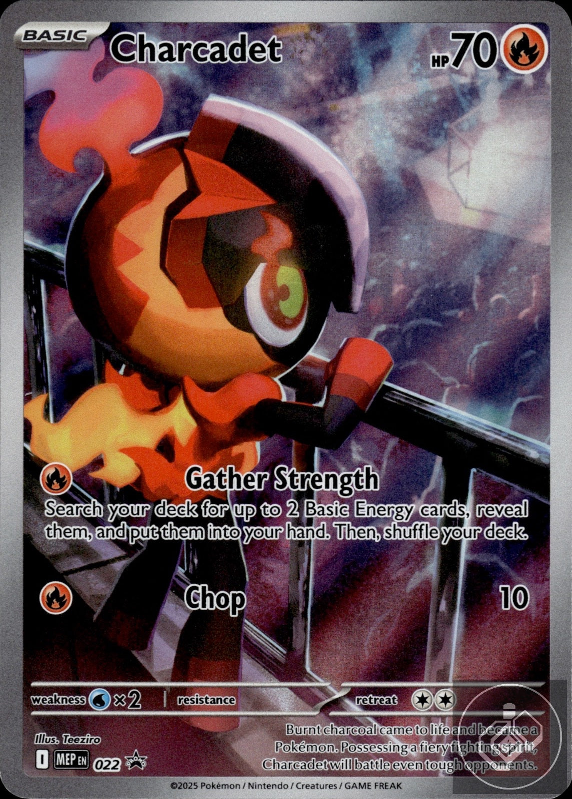 Charcadet 022 Holo Promo ME: Mega Evolution Promo Pokemon