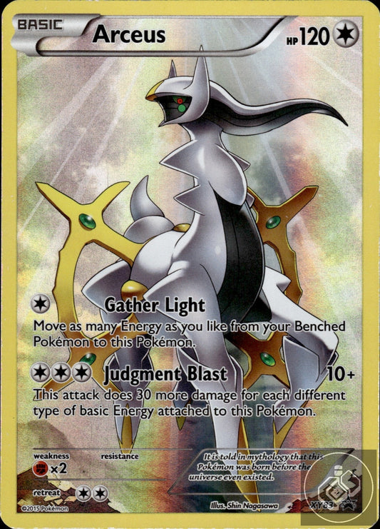 Arceus XY83 Holo Promo XY Promo Pokemon