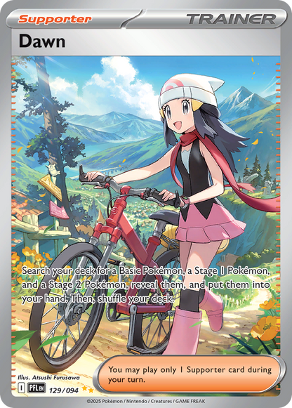 Dawn 129/094 Special Illustration Rare Phantasmal Flames Pokemon