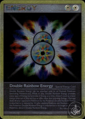 Double Rainbow Energy 87/106 Rare Emerald Pokemon Reverse Holo