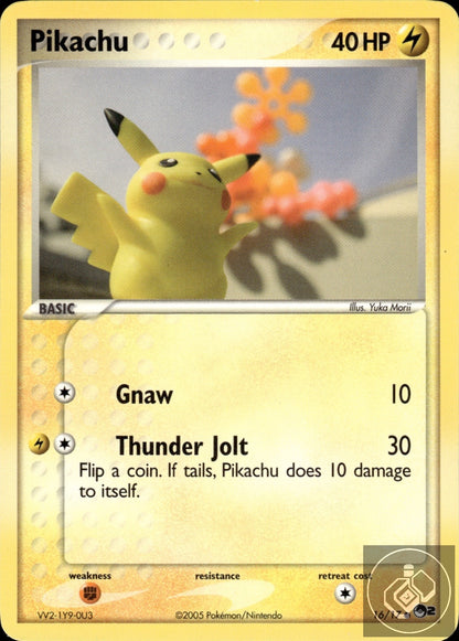 Pikachu 16/17 Common POP Series 2 Pokemon