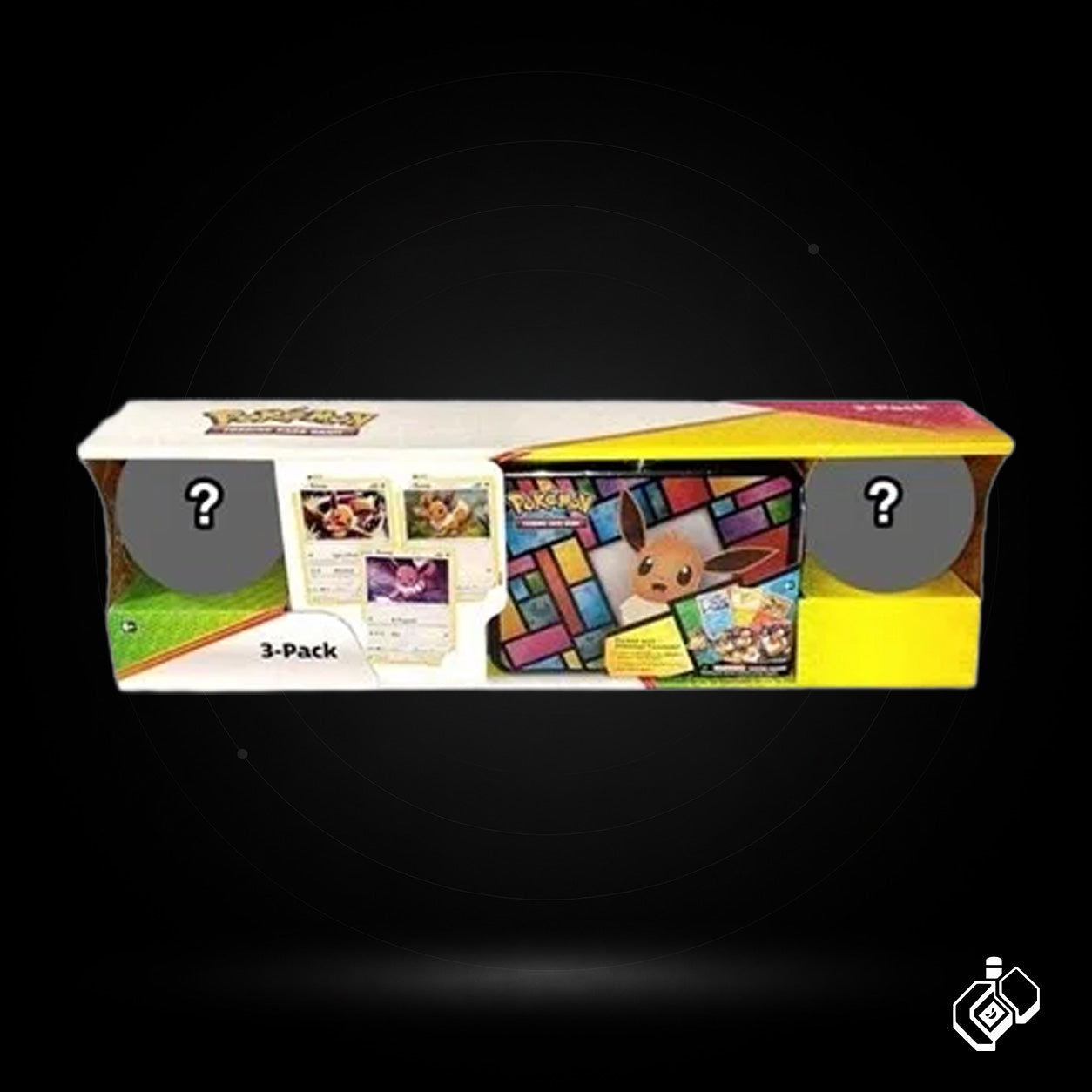 Costco Pokemon Collector 3-Pack: Eevee Treasure Chest + 2 Poke Ball Tins