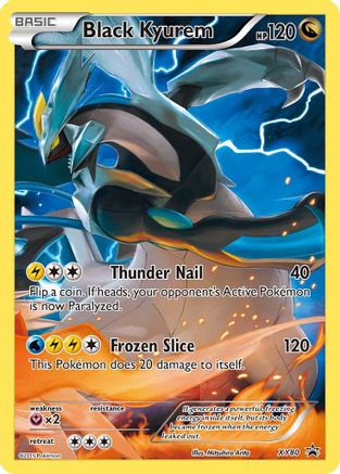 Black Kyurem XY80 Holo Promo XY Promo Pokemon