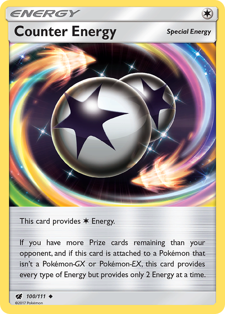 Counter Energy 100/111 Uncommon Crimson Invasion Pokemon Reverse Holo