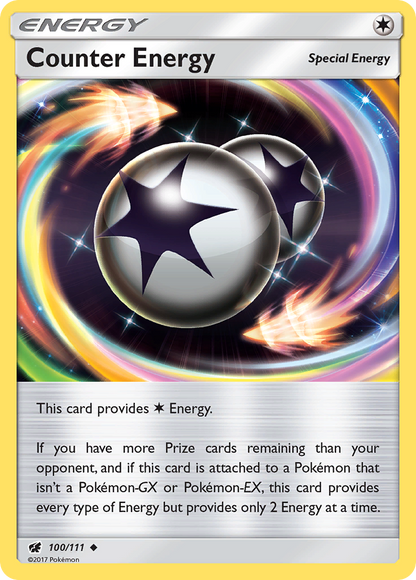 Counter Energy 100/111 Uncommon Crimson Invasion Pokemon Reverse Holo