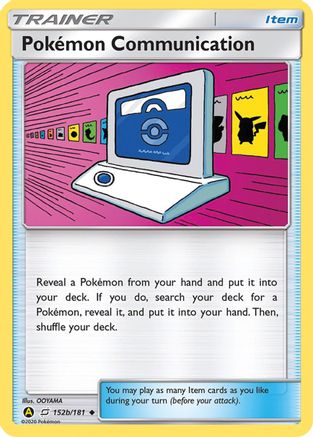 Pokemon Communication 152b/181 Promo Alternate Art Promos Pokemon
