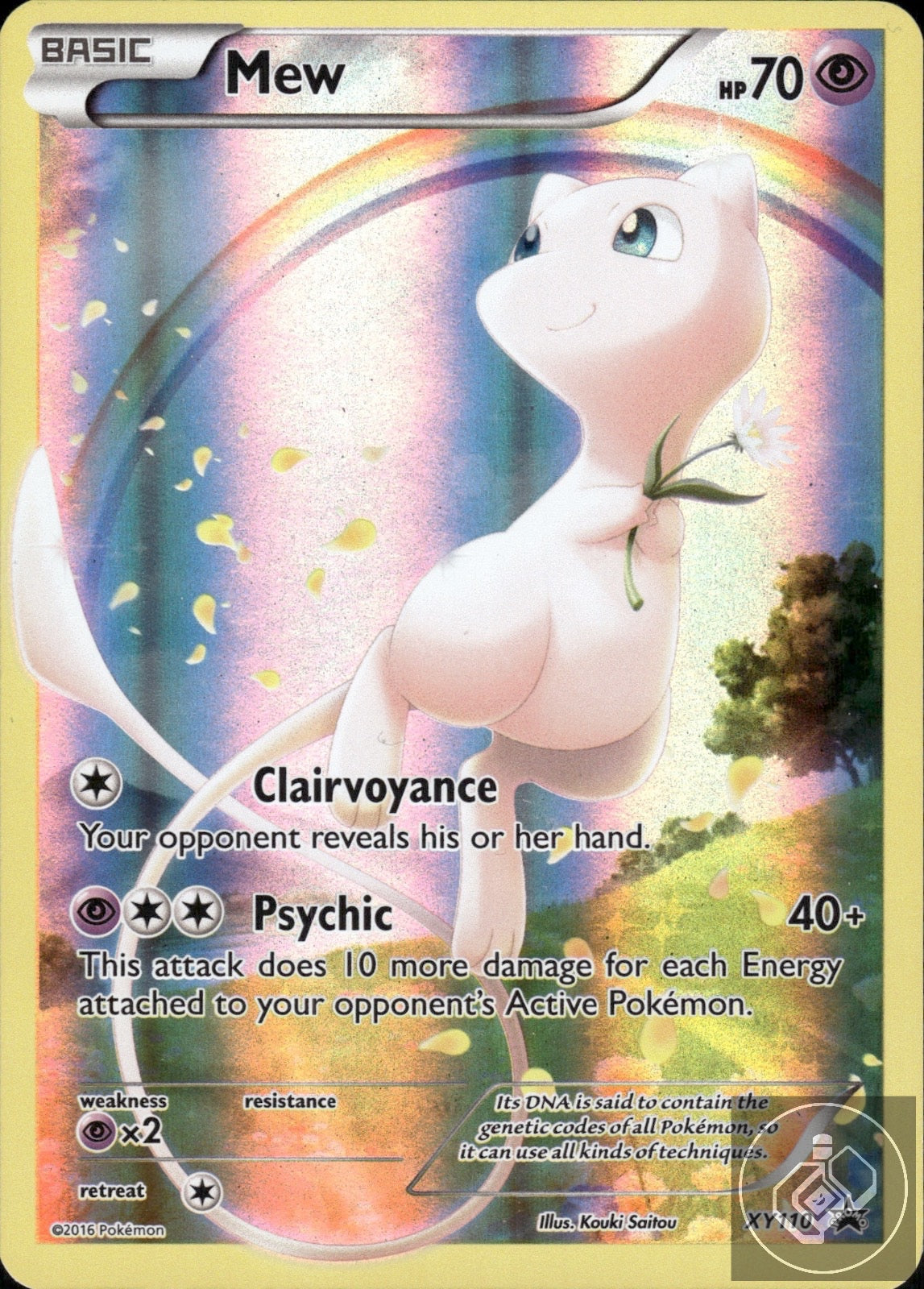 Mew XY110 Holo Promo XY Promo Pokemon
