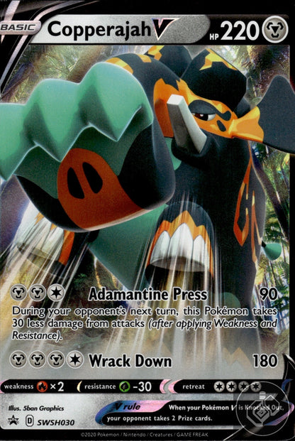 Copperajah V SWSH030 Holo Promo Sword & Shield Promo Pokemon