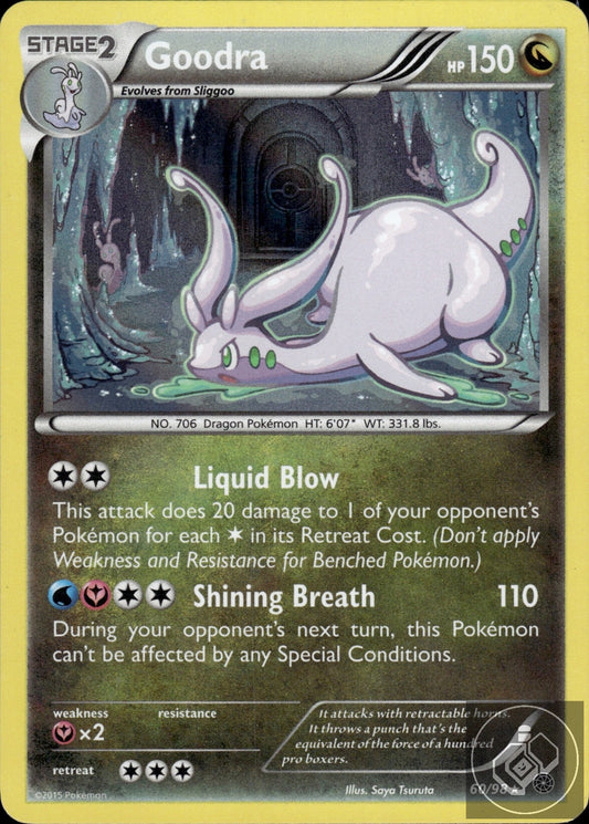 Goodra 60/98 Holo Rare Ancient Origins Pokemon