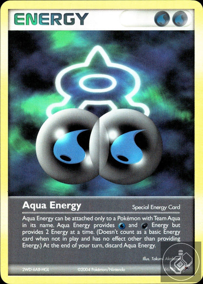 Aqua Energy 86/95 Uncommon Team Magma vs Team Aqua Pokemon Reverse Holo