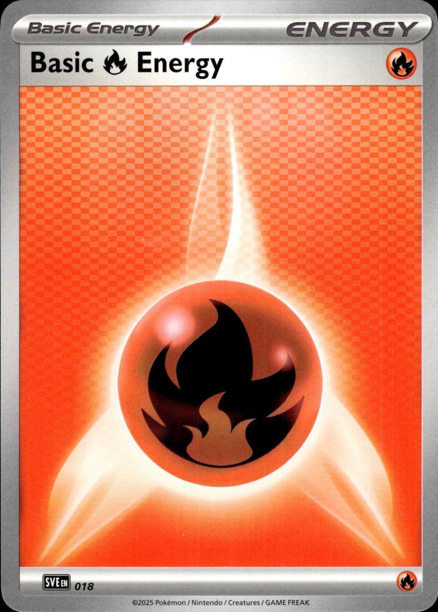 Basic Fire Energy 018 Scarlet & Violet Energies Pokemon
