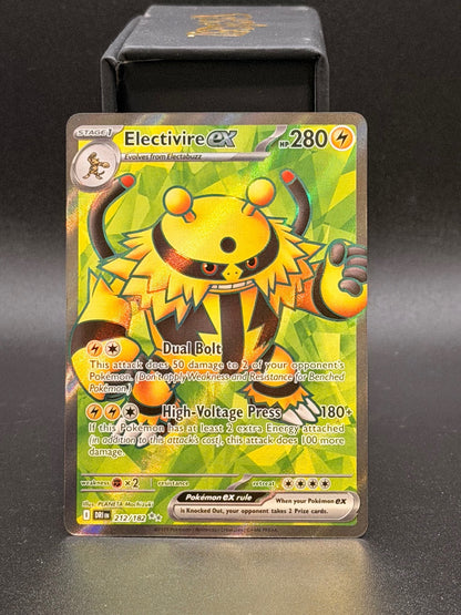 Electivire ex 212/182 Ultra Rare Destined Rivals Pokemon