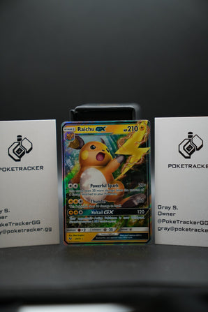 Raichu GX 29/73 Holo GX Rare Shining Legends Pokemon