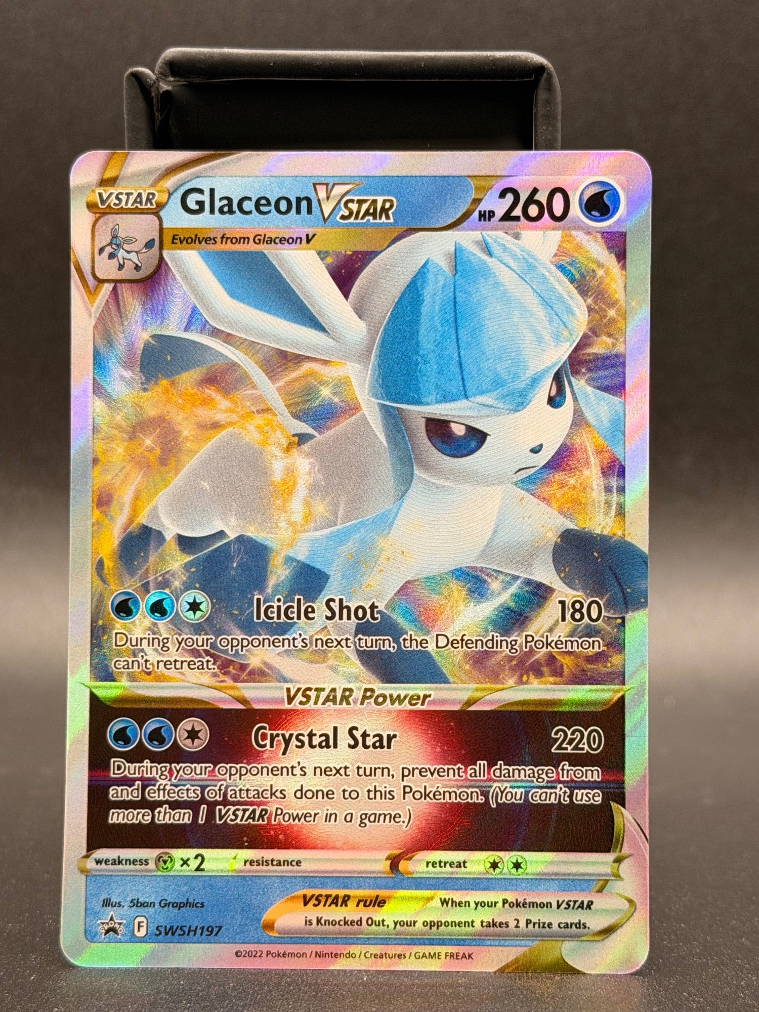 Glaceon VSTAR SWSH197 Holo Promo Sword & Shield Promo Pokemon