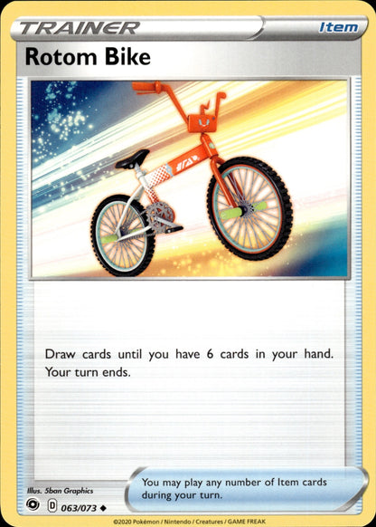 Rotom Bike 063/073 Uncommon Champion's Path Pokemon