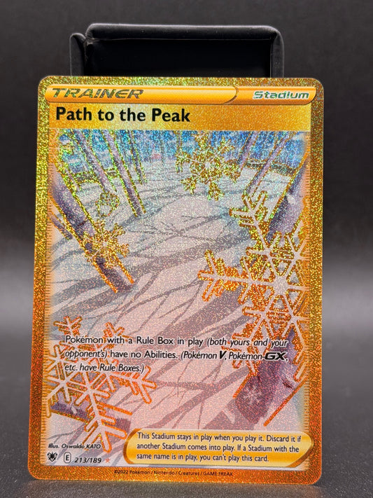 Path to the Peak 213/189 Secret Rare Astral Radiance Pokemon