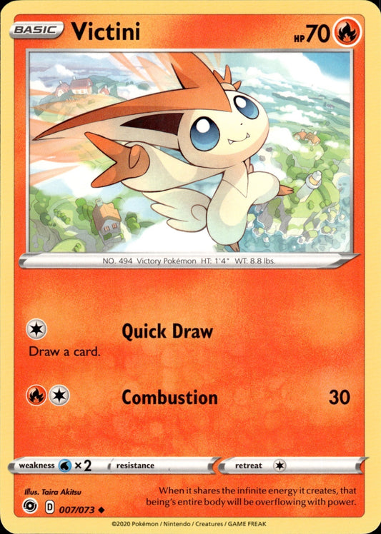 Victini 007/073 Uncommon Champion's Path Pokemon