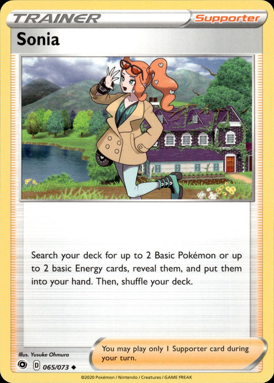 Sonia 065/073 Uncommon Champion's Path Pokemon