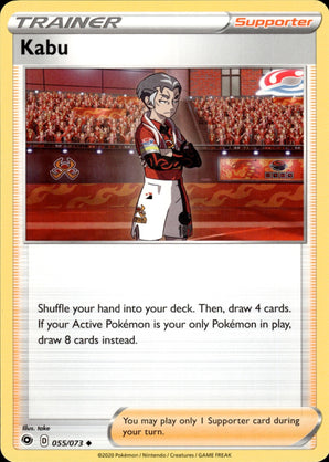 Kabu 055/073 Uncommon Champion's Path Pokemon