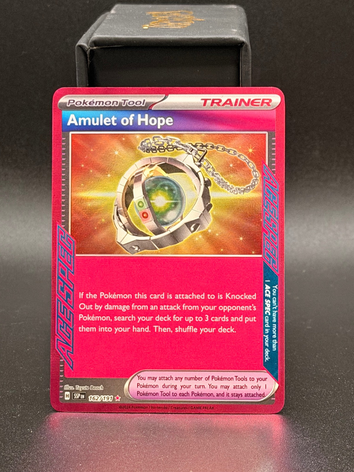 Amulet of Hope 162/191 ACE SPEC Rare Surging Sparks Pokemon