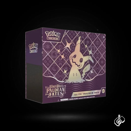 Paldean Fates Elite Trainer Box (Small Rip In Plastic)